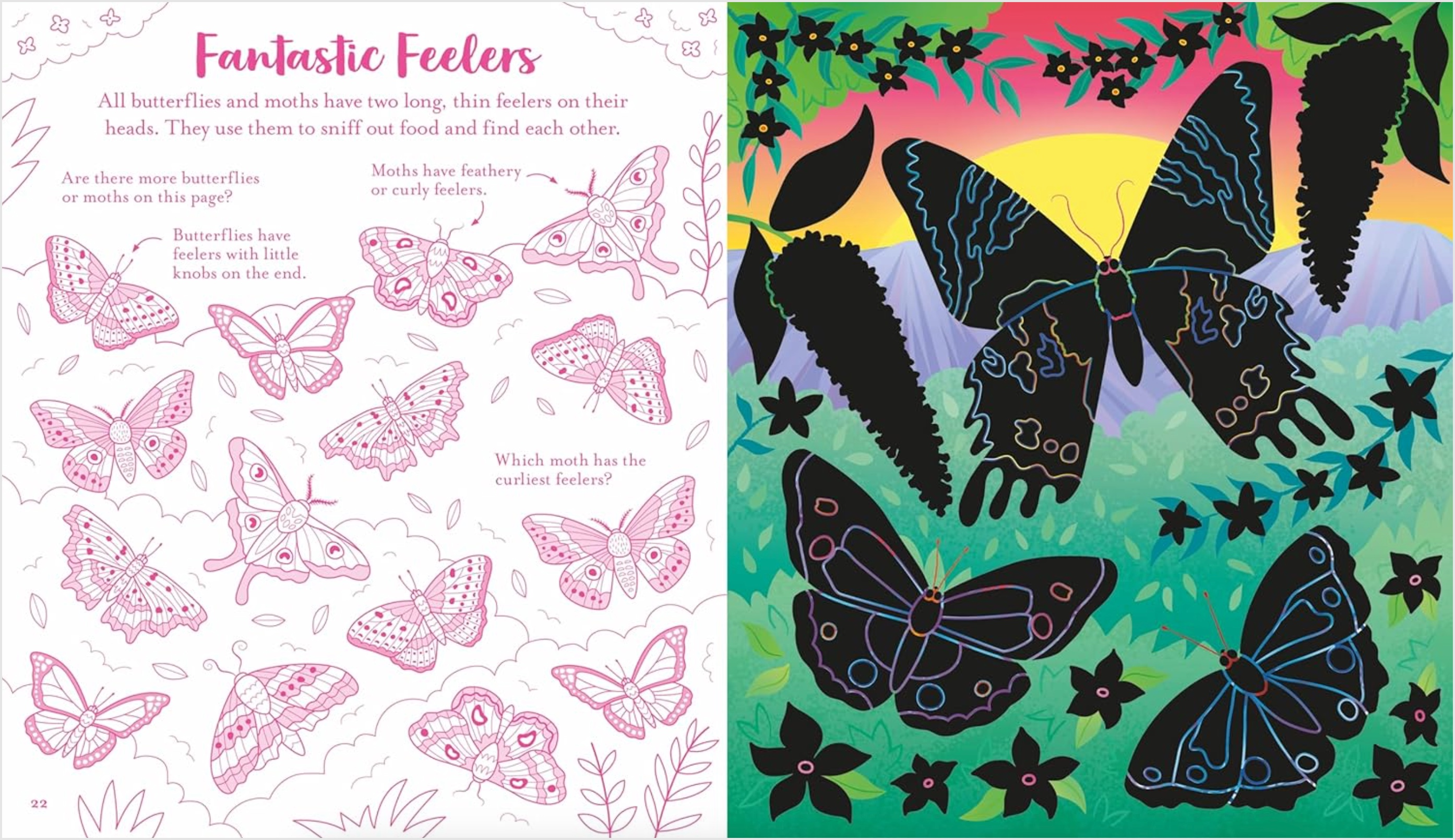 Usborne Scratch Activities Butterflies, , large image number 2