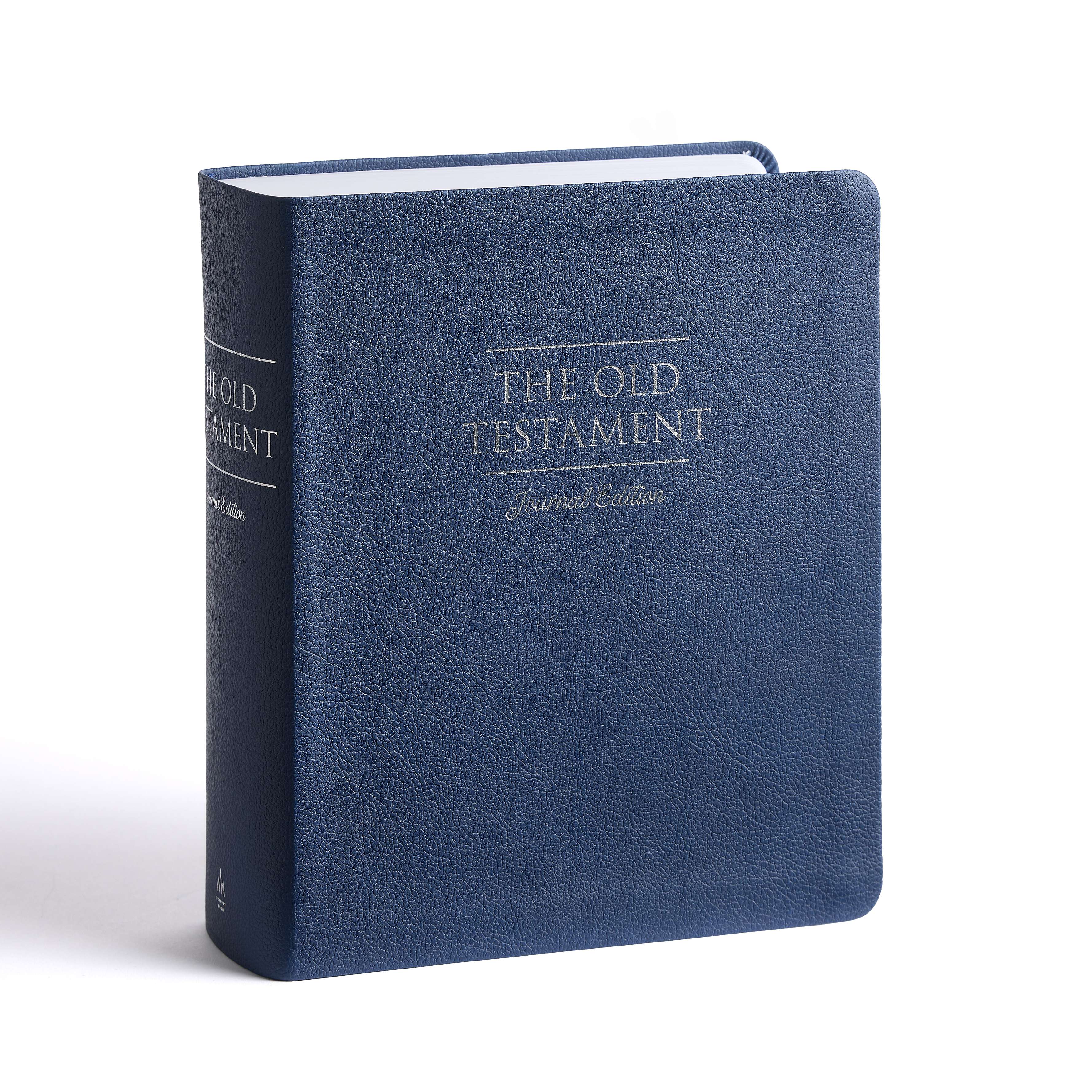 The Old Testament, Journal Edition, Faux Leather Blue (No Index)