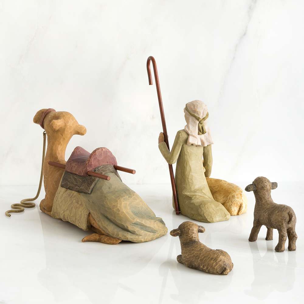 Willow Tree Shepherd Resin Nativity Figurines, , large image number 2