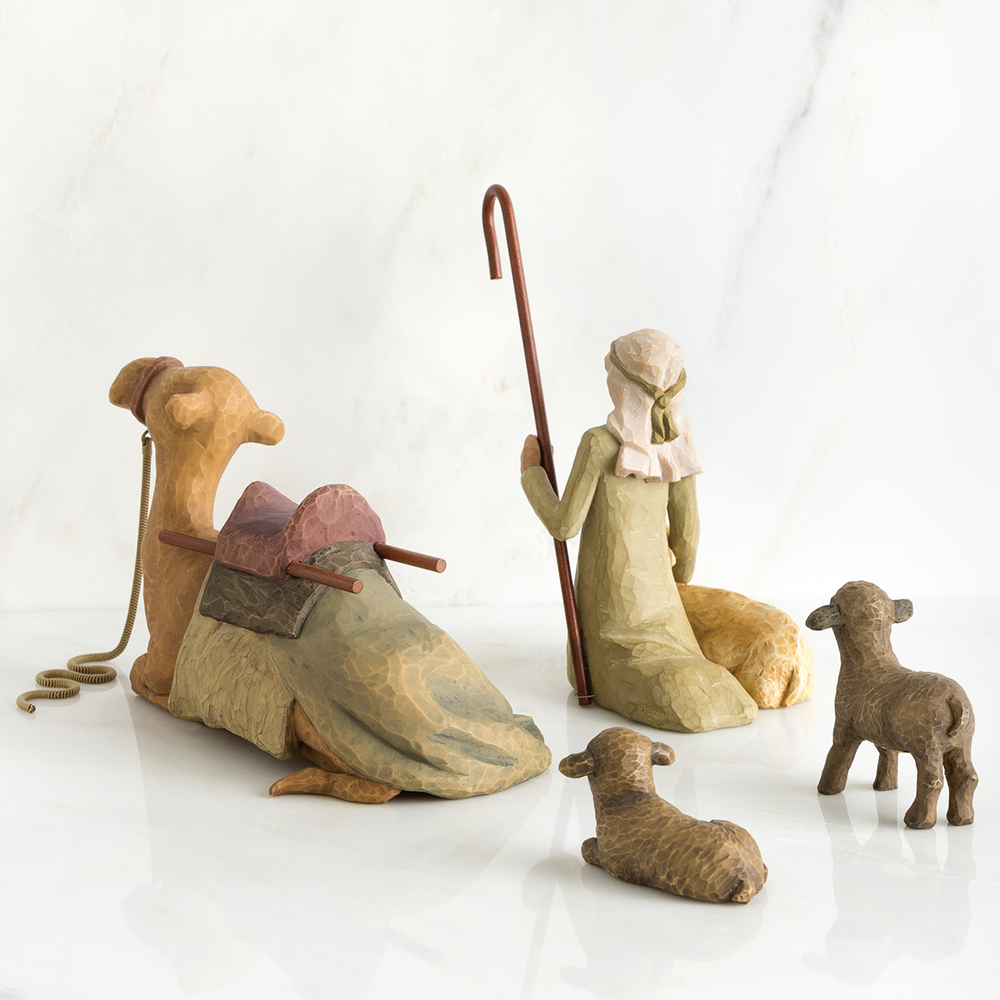 Willow Tree Shepherd Resin Nativity Figurines, , large image number 2
