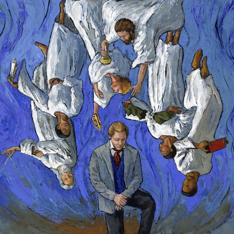 Divers Angels (17x20 Framed Art Size) - SWEAT, ANTHONY | Deseret Book