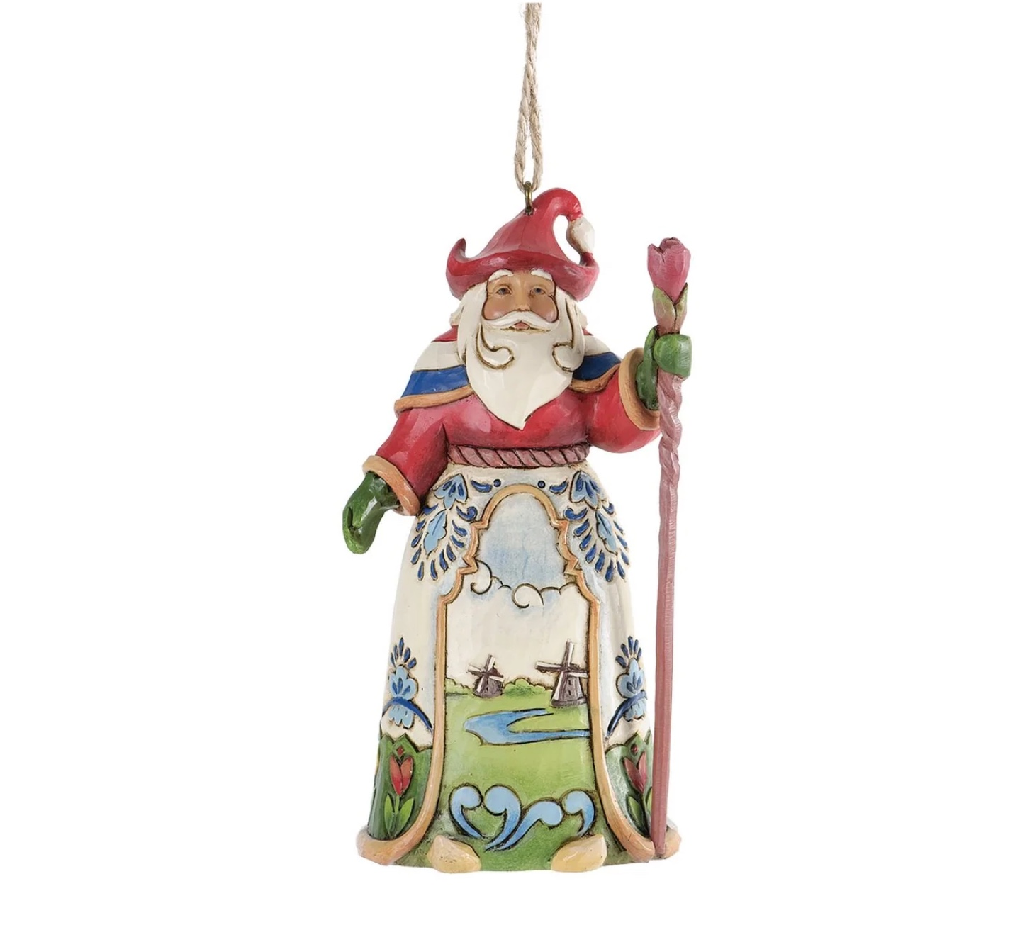 Dutch Santa Ornament
