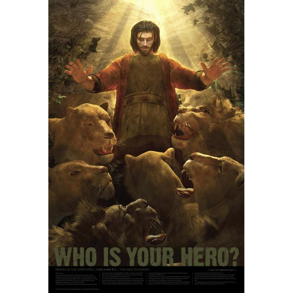 Daniel in the Lions' Den (11x17 Poster),  Daniel in the Lions' Den (11x17 Poster)