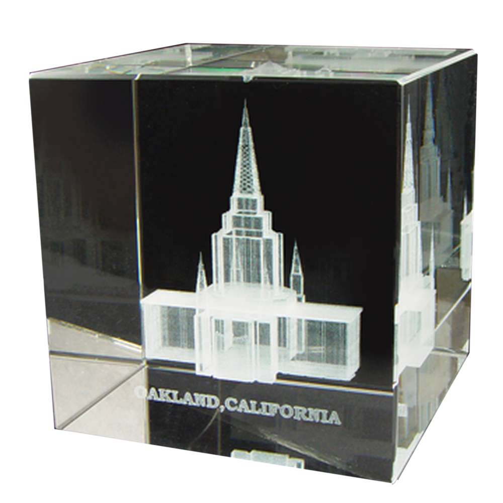 Crystal Cube Oakland California Temple