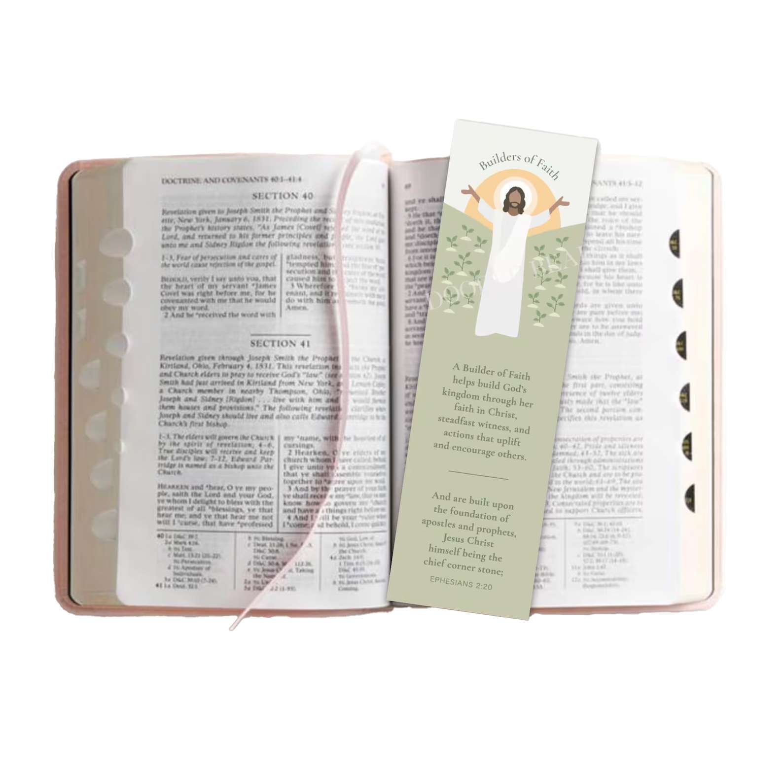 Builders of Faith Bookmark, , large image number 2