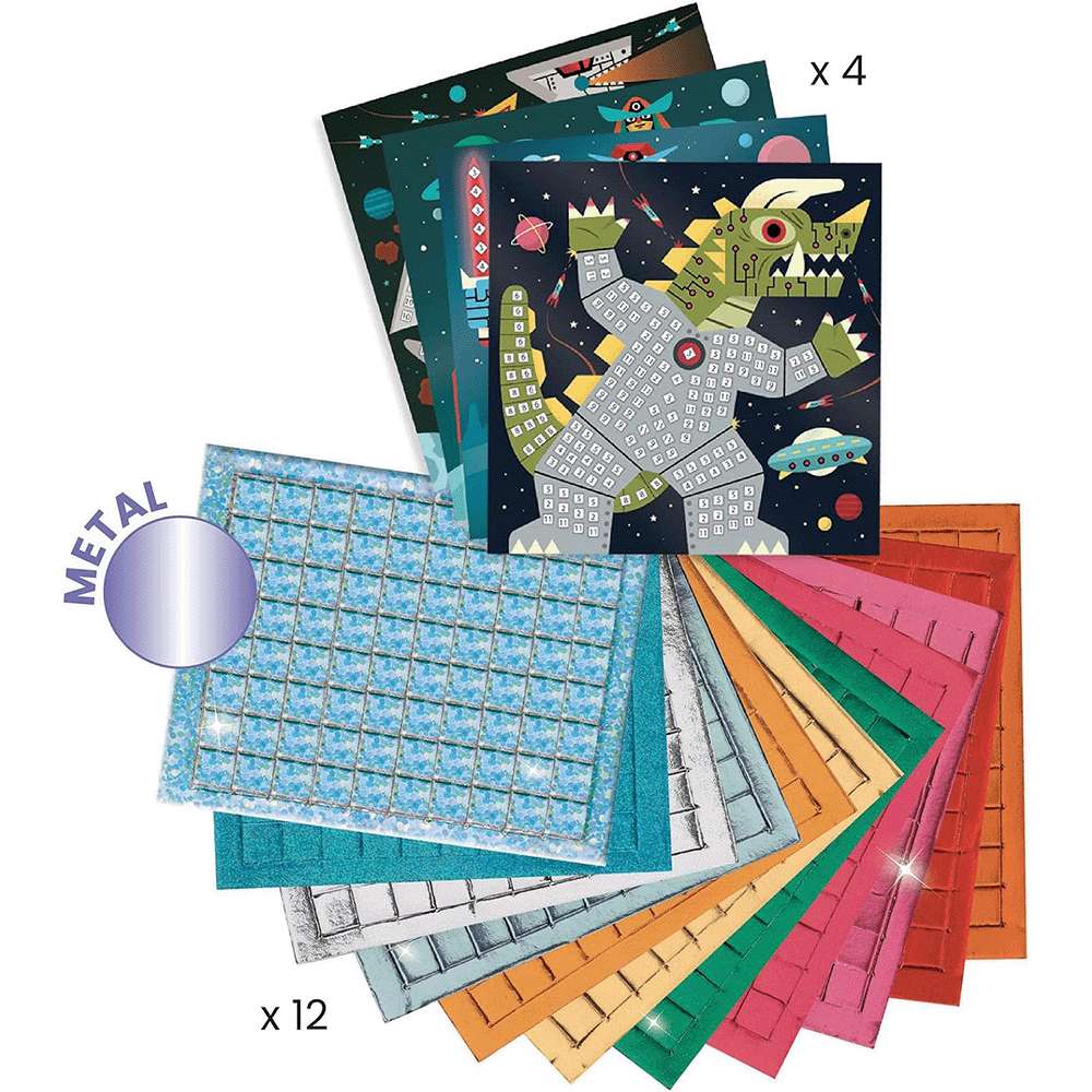 Space Battle Sticker Mosaic, , large image number 2