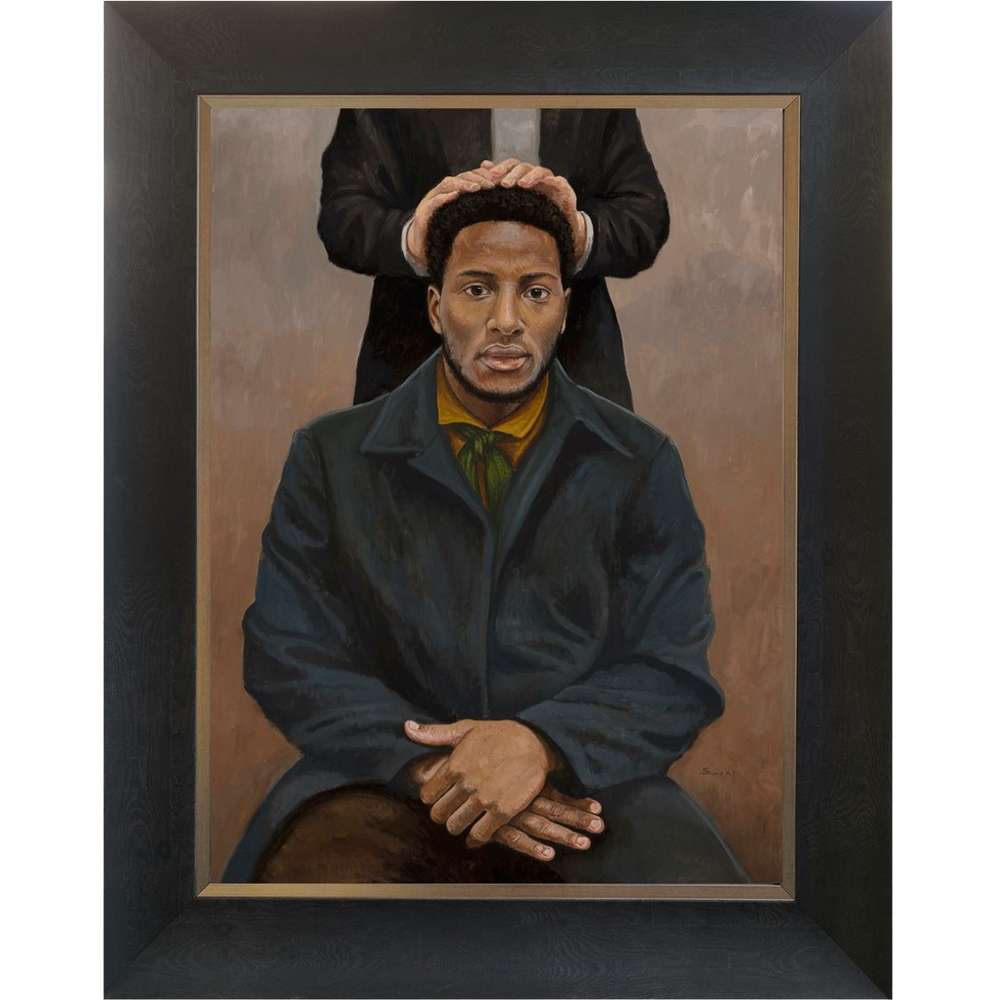 The Ordination of Q. Walker Lewis (27x34 Framed Art Size)