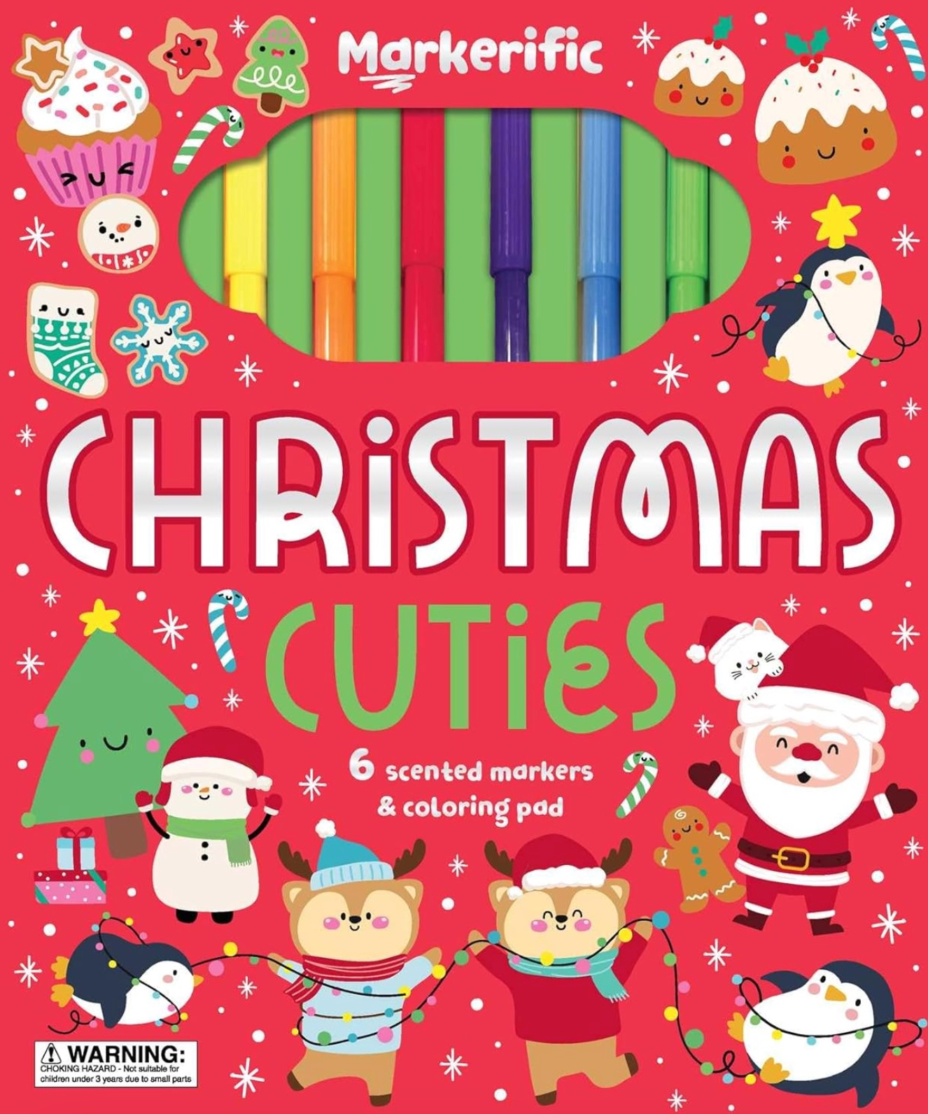 Christmas Cuties Coloring Book
