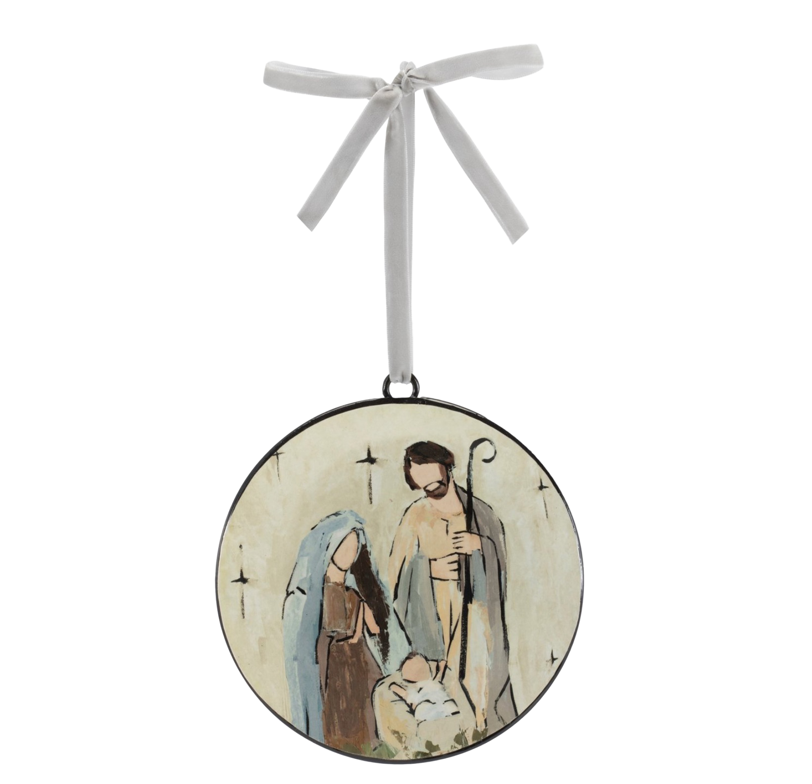 Holy Family Disc Ornament