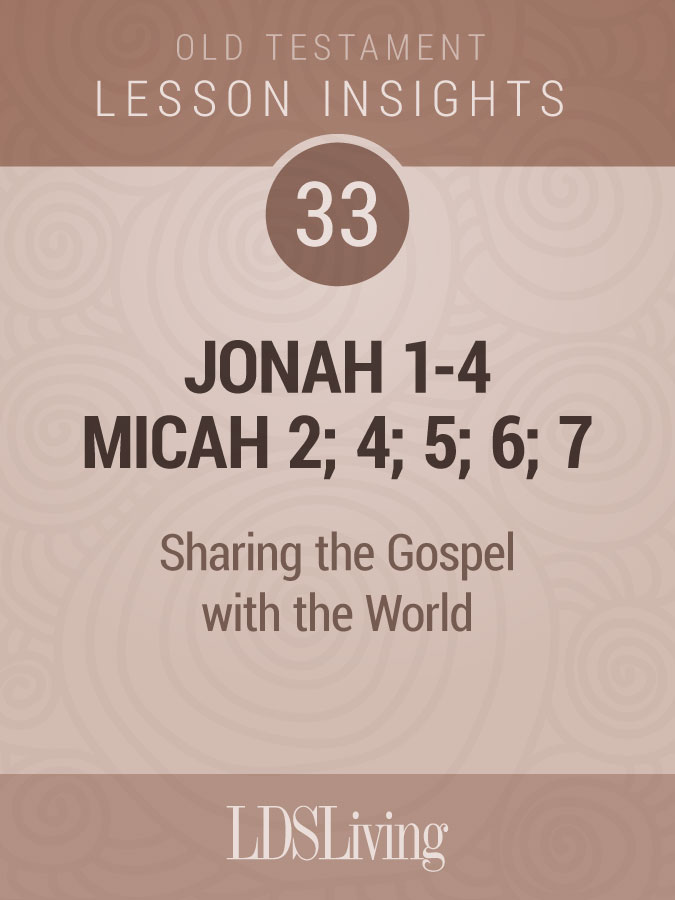 Lesson Insights Old Testament #33