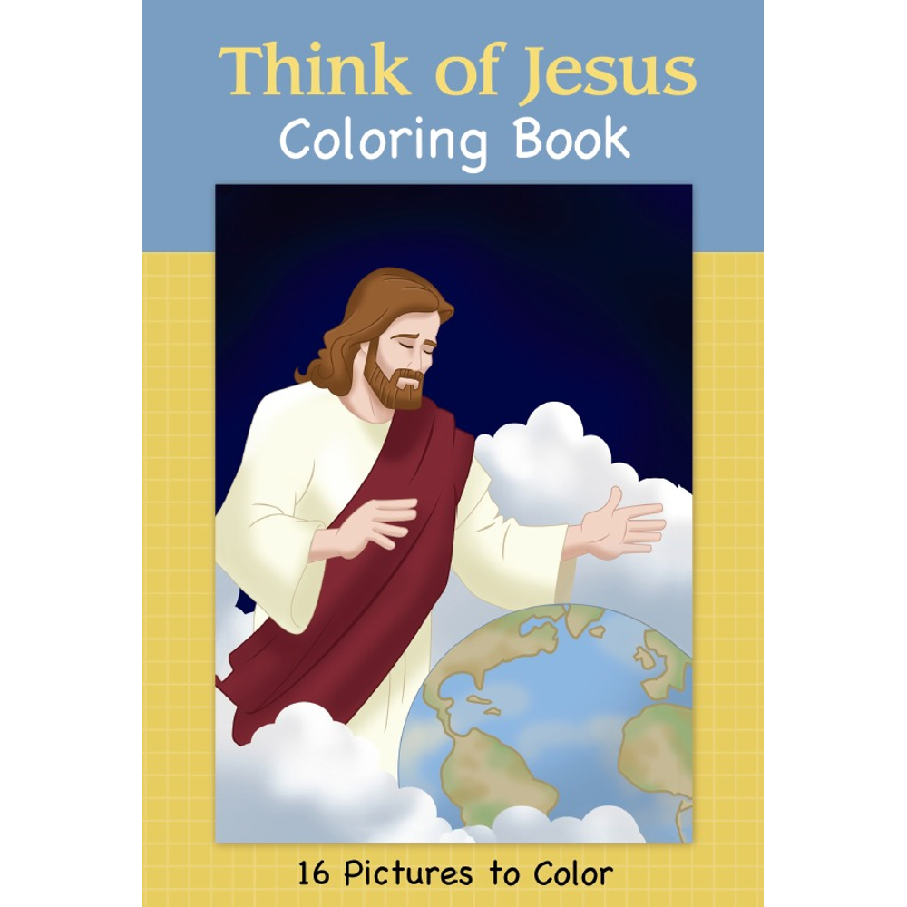 Think of Jesus Coloring Book, , large image number 0