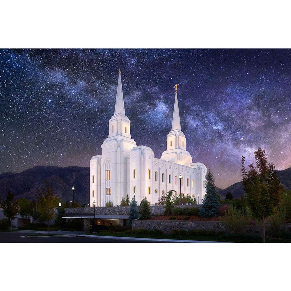 Brigham City Utah Temple - For Eternity Print, , large image number 0