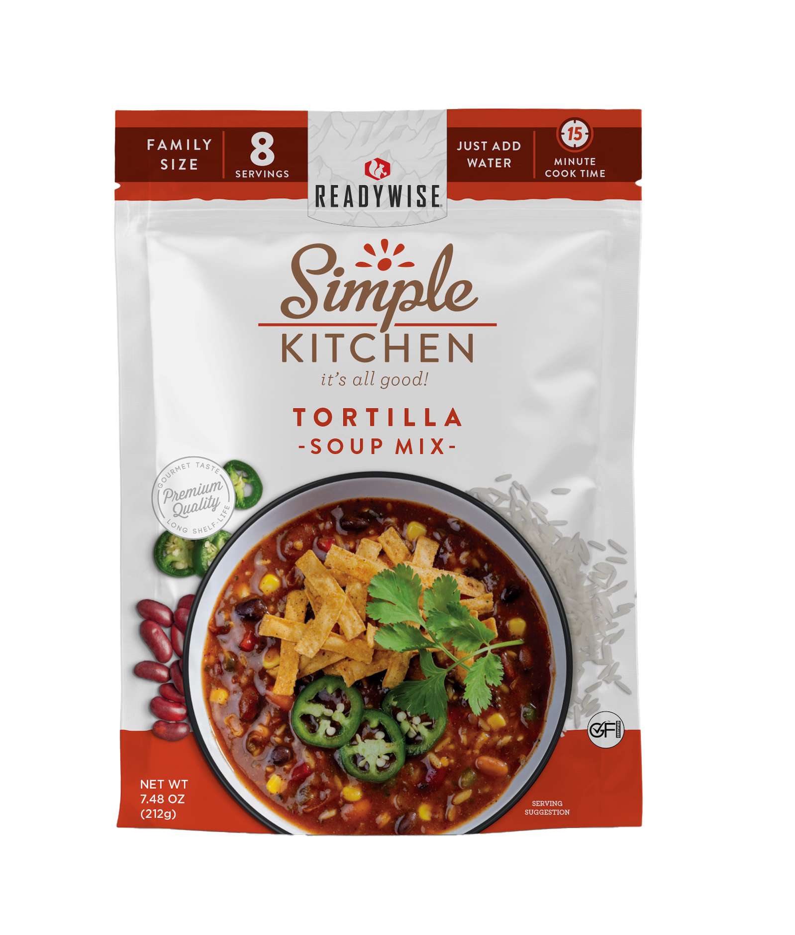 Simple Kitchen Tortilla Soup Mix Single Pouch
