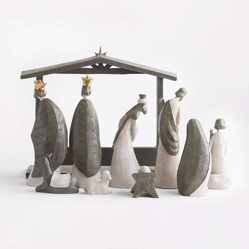 Silent Night Resin Nativity, , large image number 4