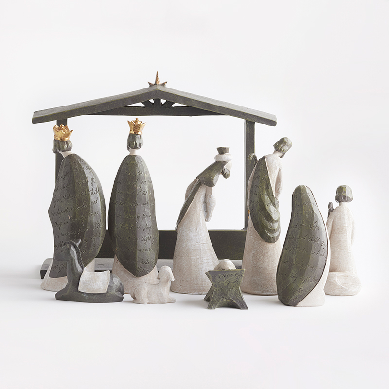 Silent Night Resin Nativity - Deseret Book | Deseret Book