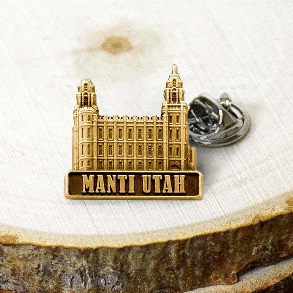 Manti Temple Pin, , large image number 4