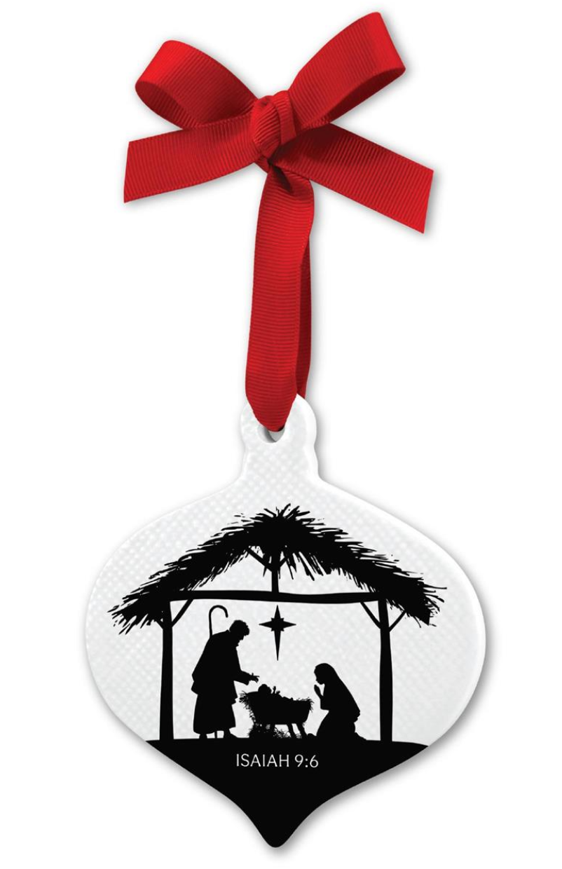 Holy Family Isaiah 9:6 Ornament