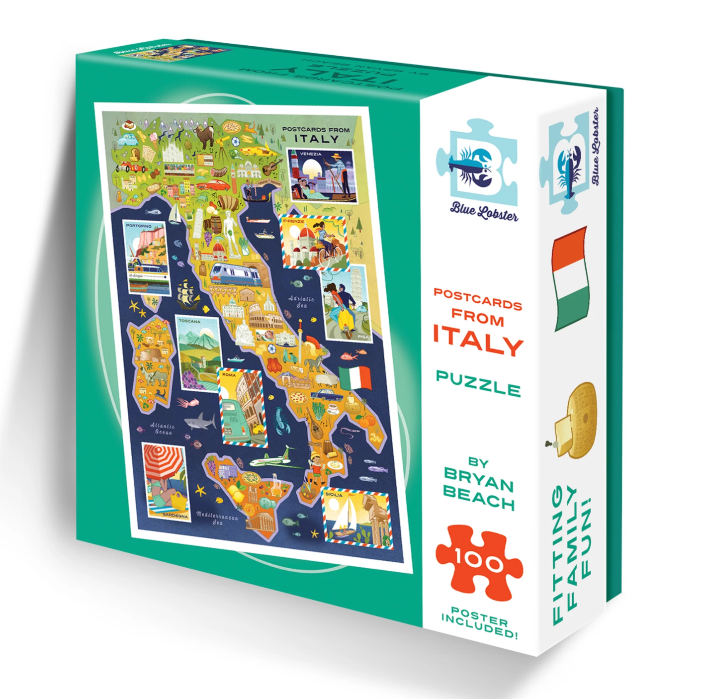 Postcards from Italy Puzzle (100 Pieces)