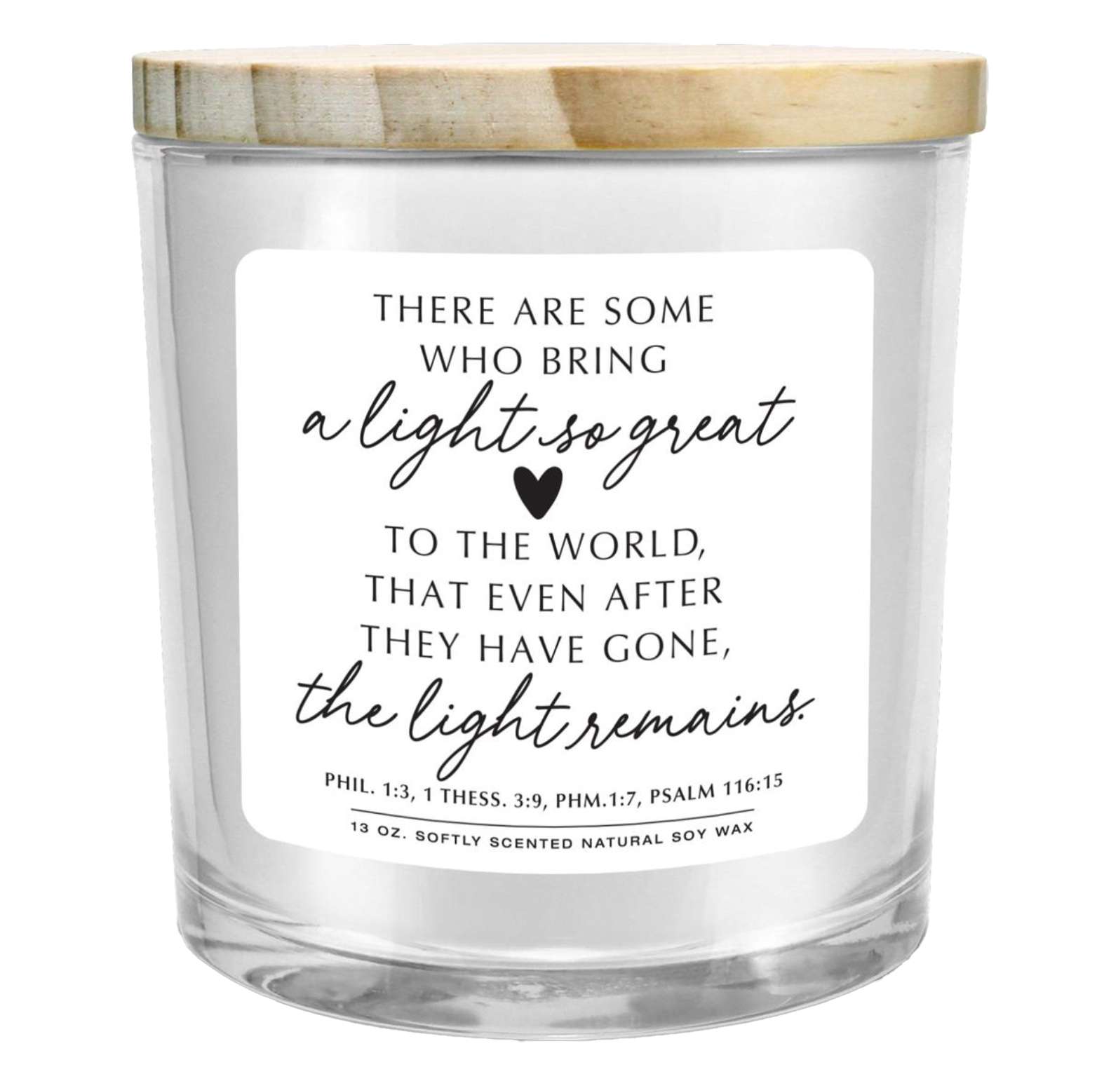 Light So Great Candle