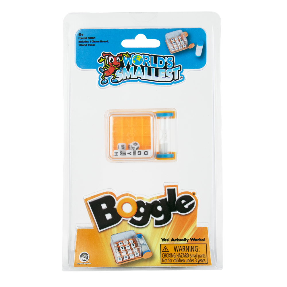 'World's Smallest'  Boggle Game,  'World's Smallest'  Boggle Game