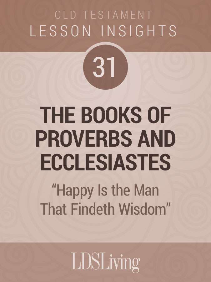 Lesson Insights Old Testament #31