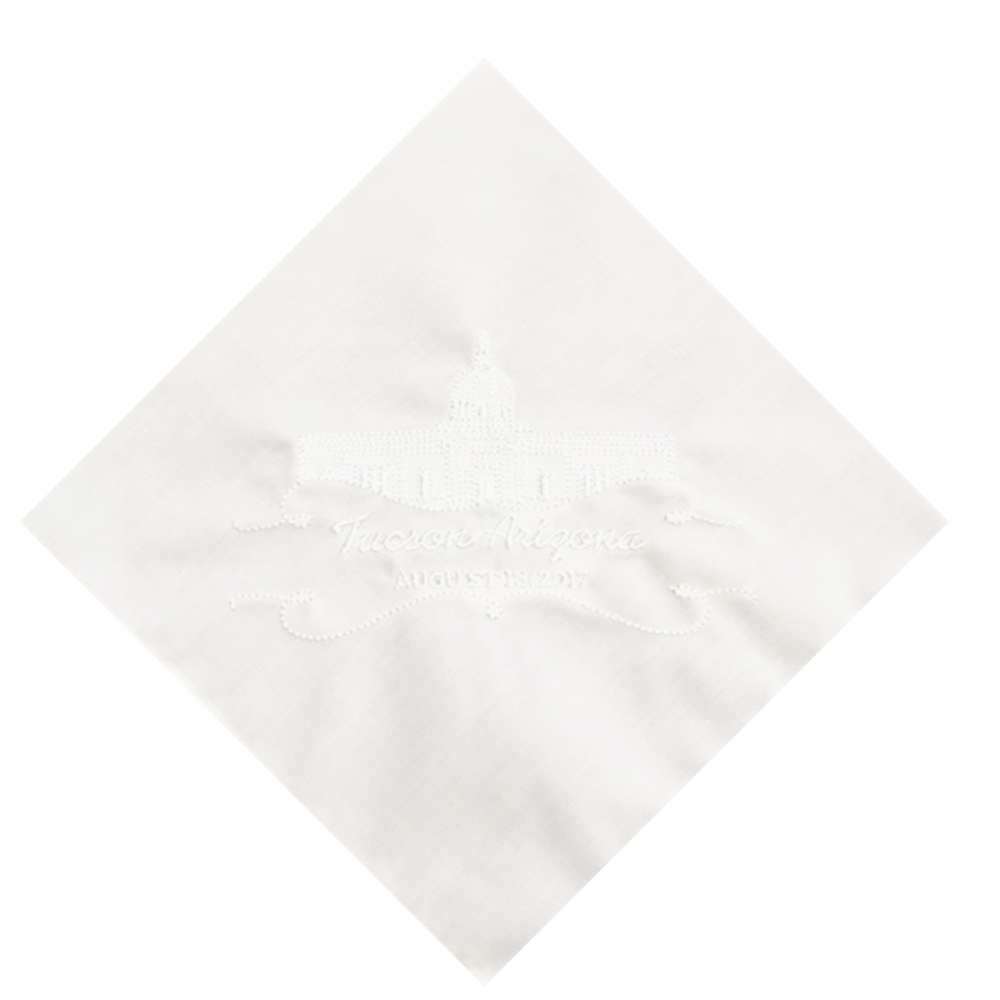 Tucson Temple Handkerchief,  Tucson Temple Handkerchief