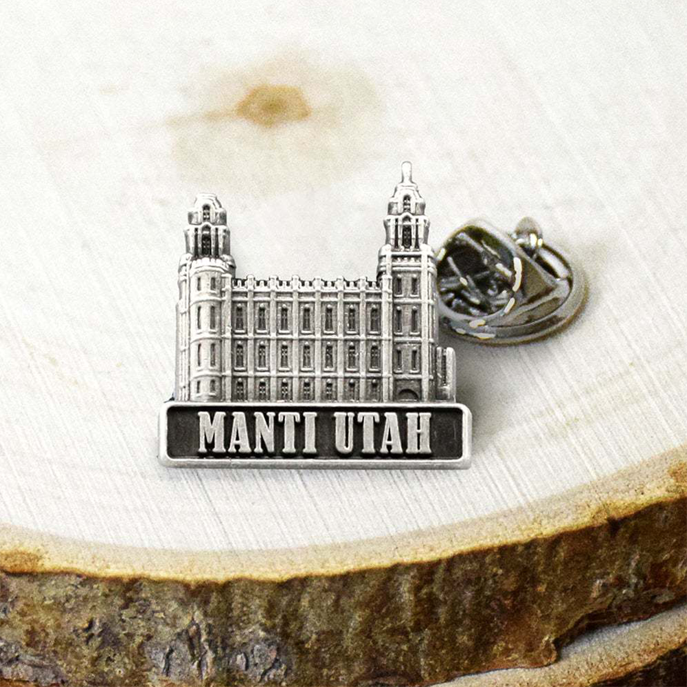 Manti Temple Pin, , large image number 3