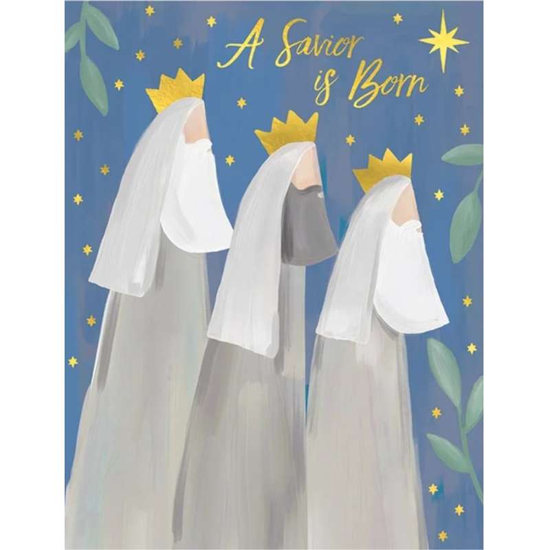 Savior is Born Wise Men Boxed Christmas Cards, , large image number 0
