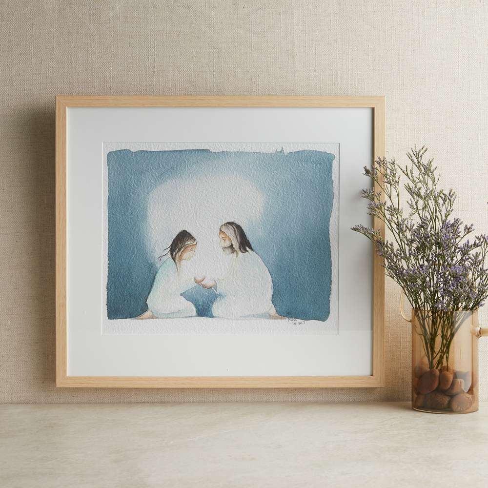 Through His Light (20x23 Framed Paper Print), , large image number 2