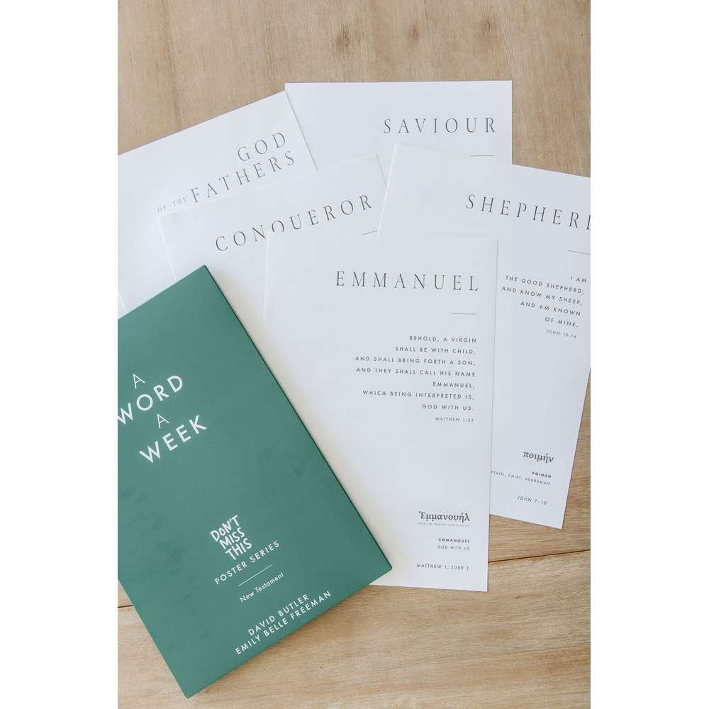 Don't Miss This New Testament Poster Set, , large