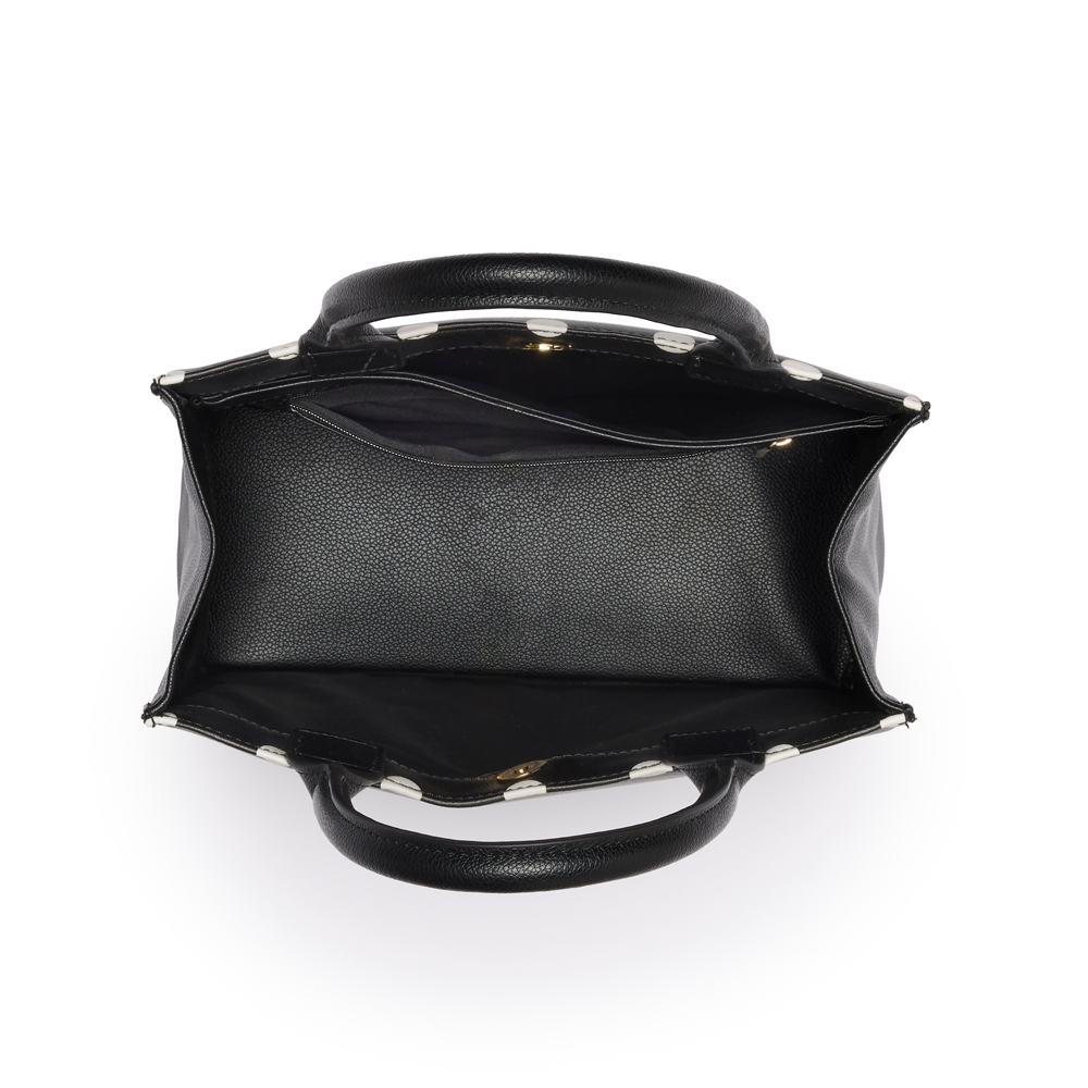 Black with White Dots Regular Scripture Tote, , large image number 1