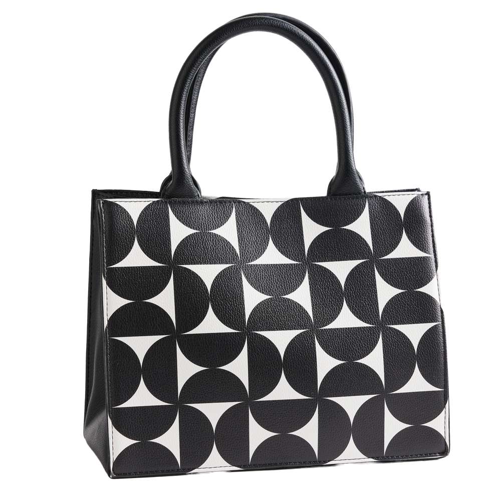 Geometric Regular Scripture Tote, , large image number 0