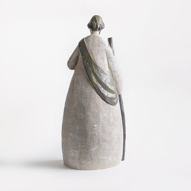 White Nesting Silent Night Resin Nativity, , large image number 4