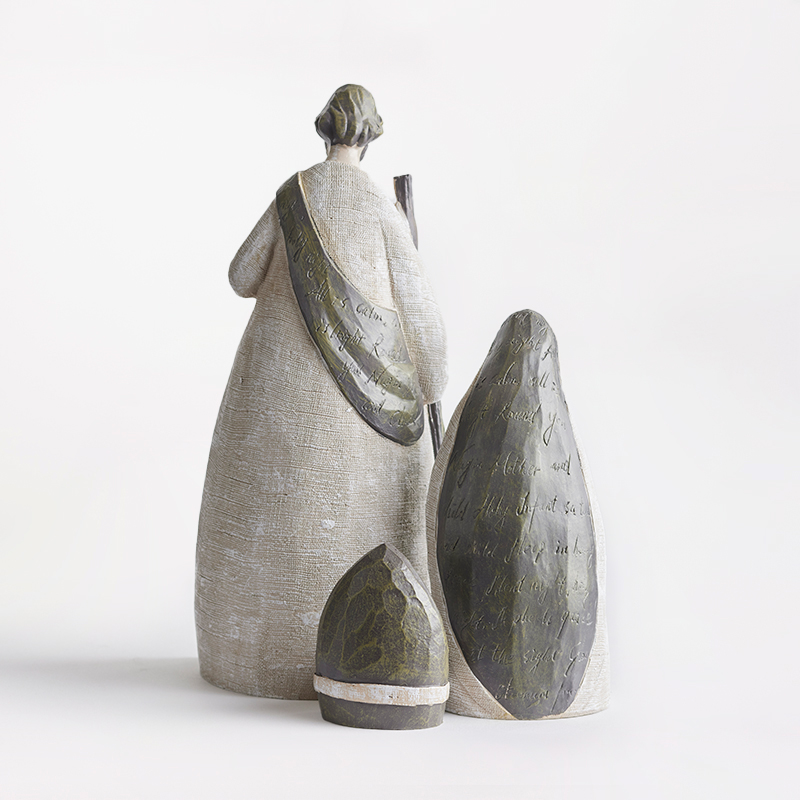 White Nesting Silent Night Resin Nativity - Deseret Book | Deseret