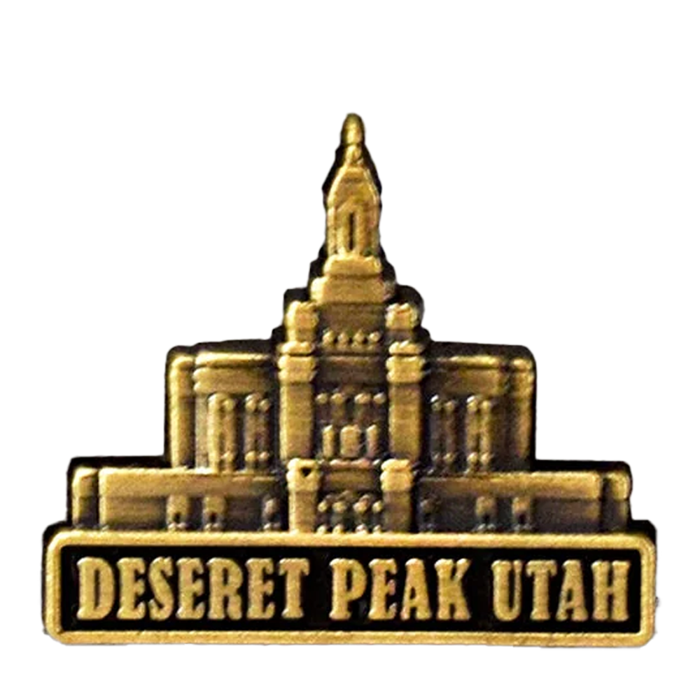 Deseret Peak Utah Temple Pin