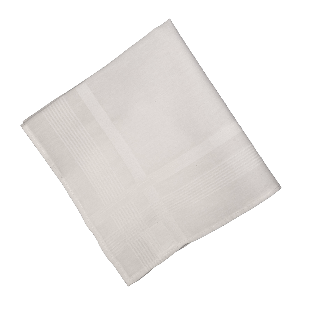 Striped Cotton Handkerchief, , large