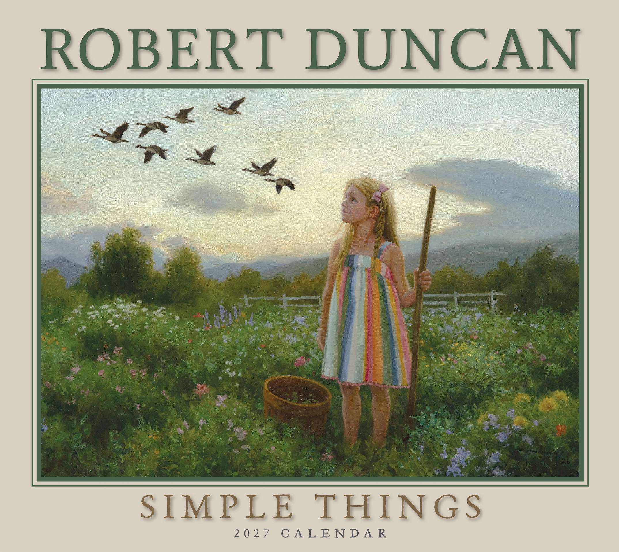2027 Simple Things Wall Calendar