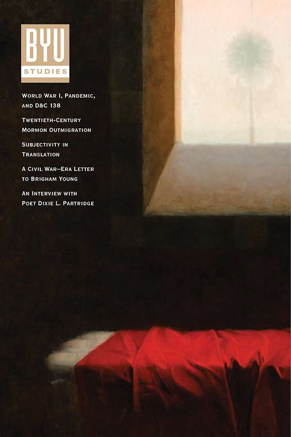 BYU Studies Vol. 46: Issue 1