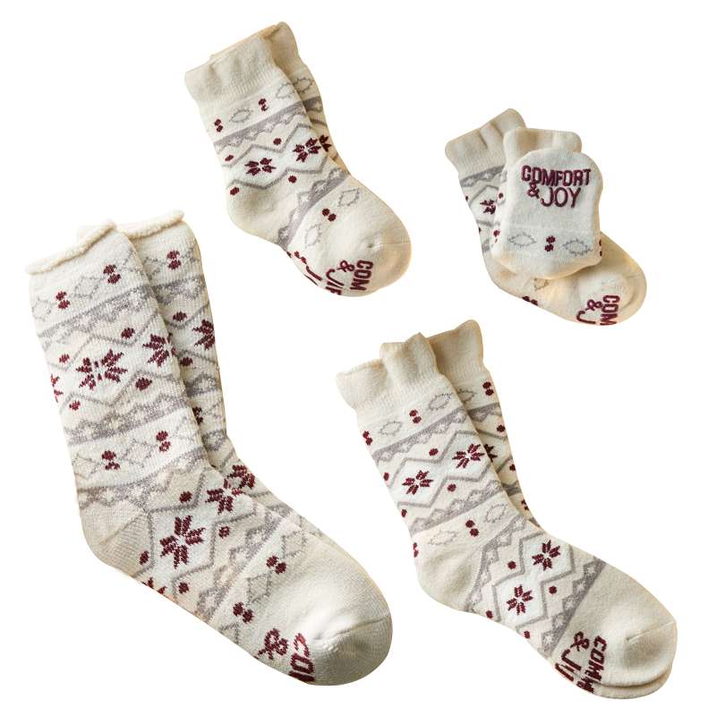 Comfort & Joy Christmas Socks