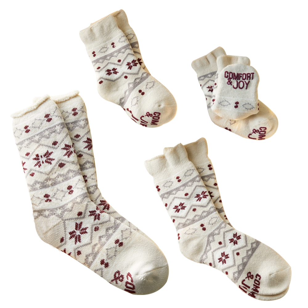 Comfort & Joy Christmas Socks, , large image number 0