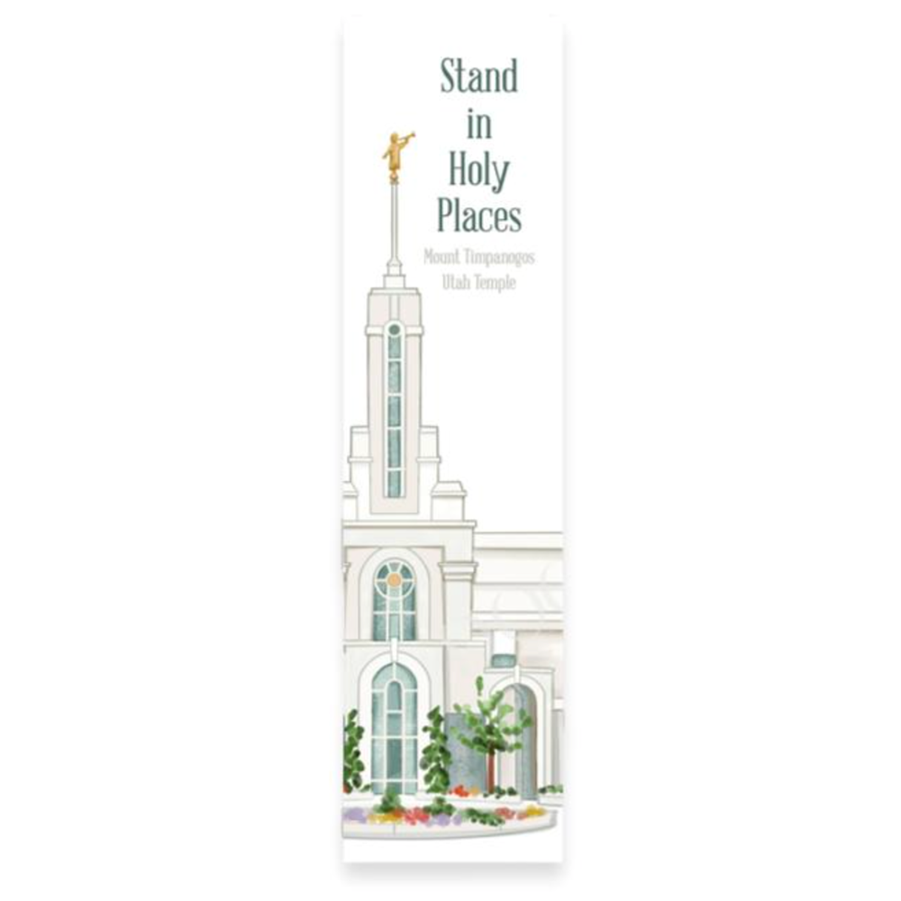 Mt Timpanogos Utah Temple Bookmark