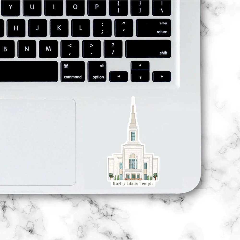 Burley Temple Sticker, , large