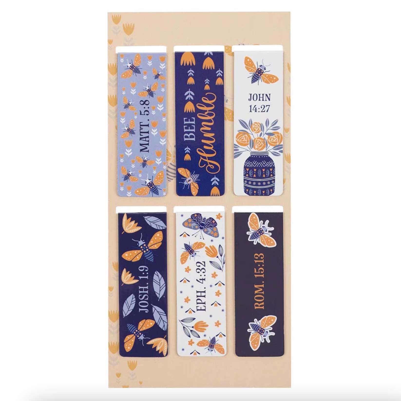 Let It Bee Magnetic Bookmark Set, , large image number 2