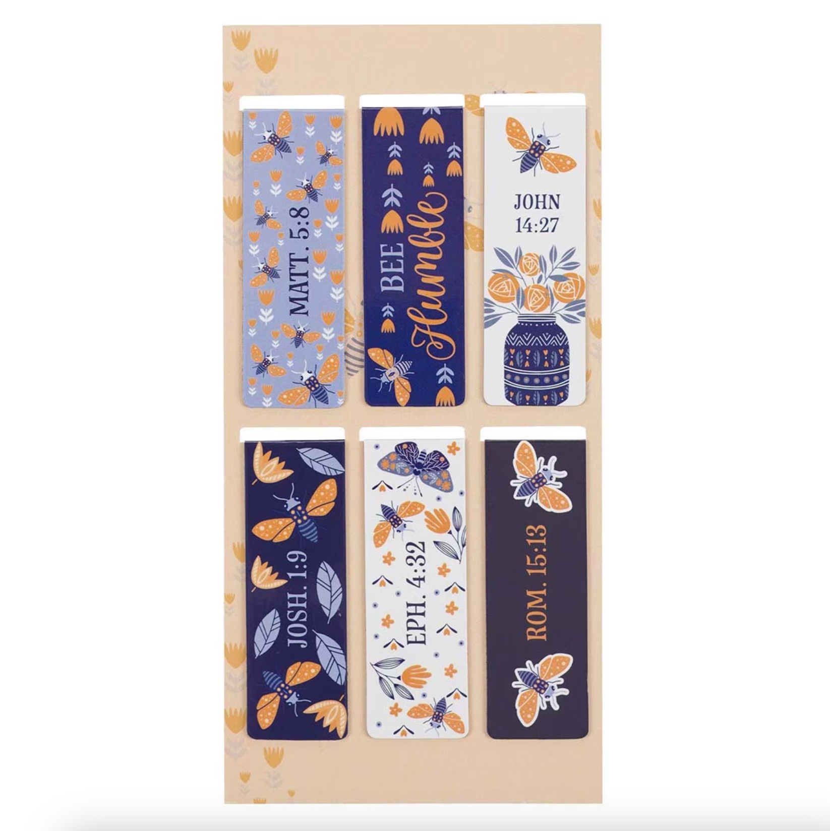 Let It Bee Magnetic Bookmark Set, , large image number 2