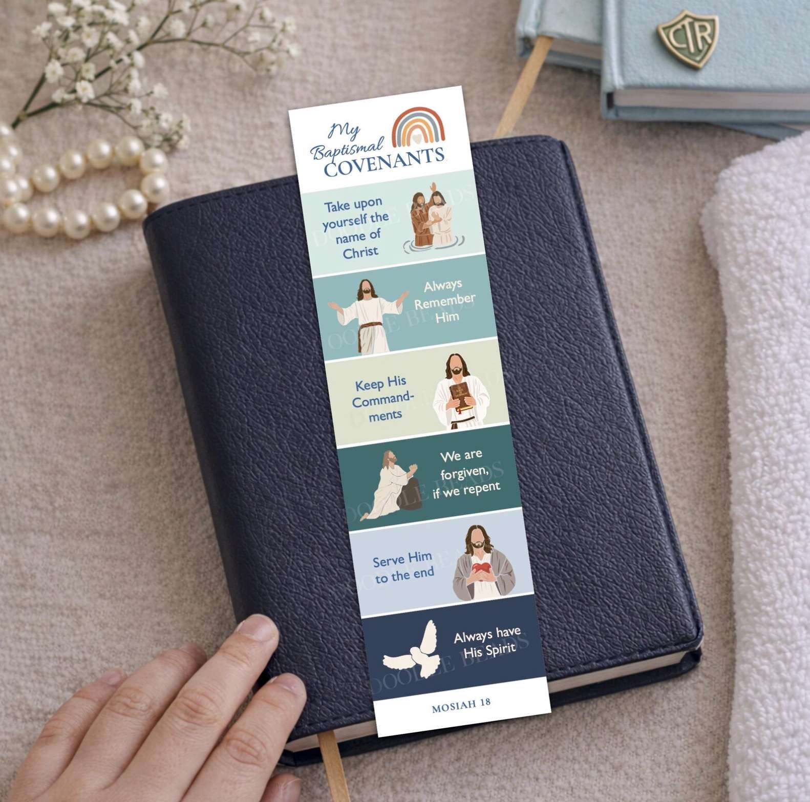 My Baptismal Covenants Bookmark, , large image number 1