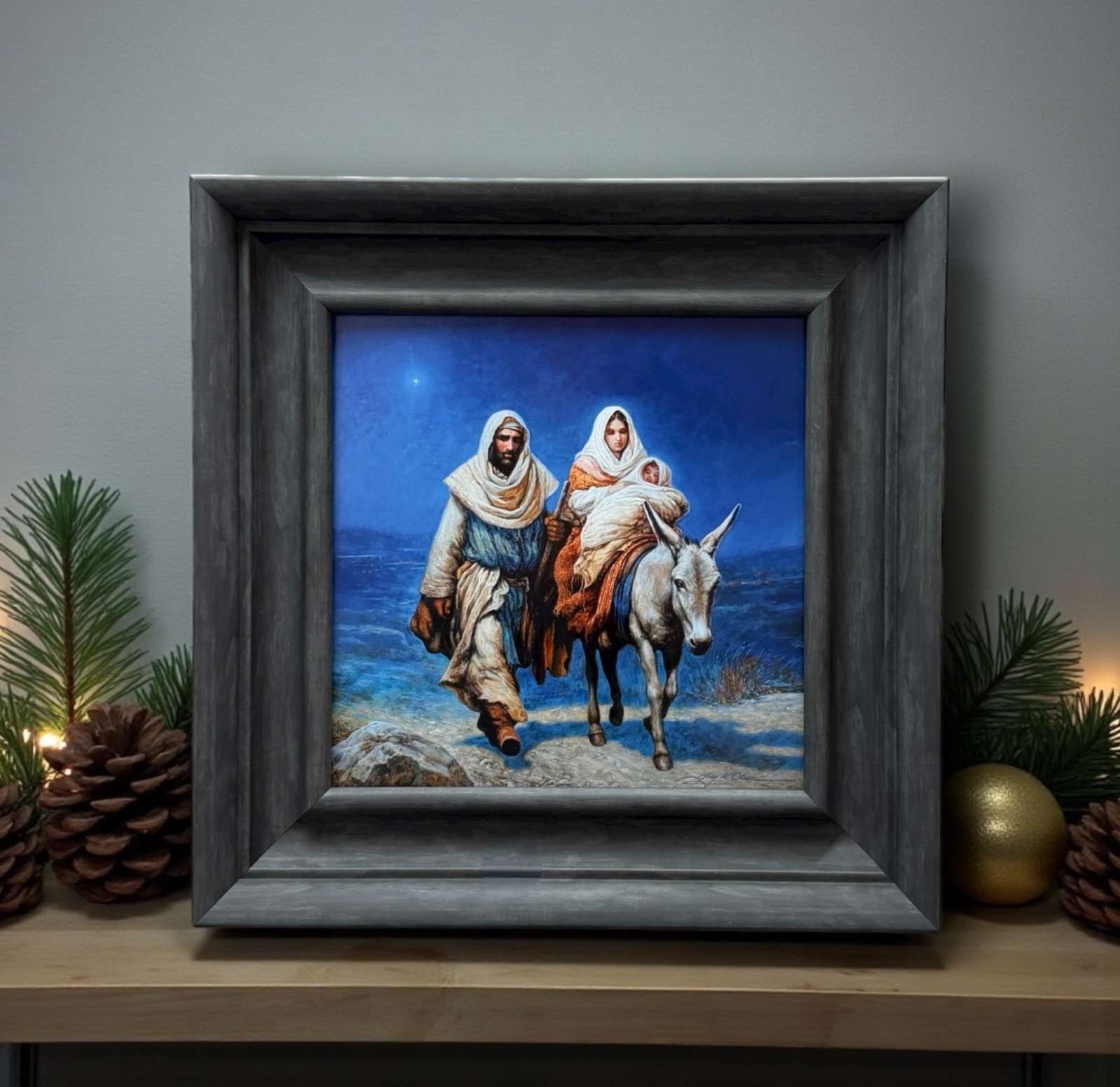 The Star of Bethlehem (18.5x18.5 Framed Paper Print), , large image number 4