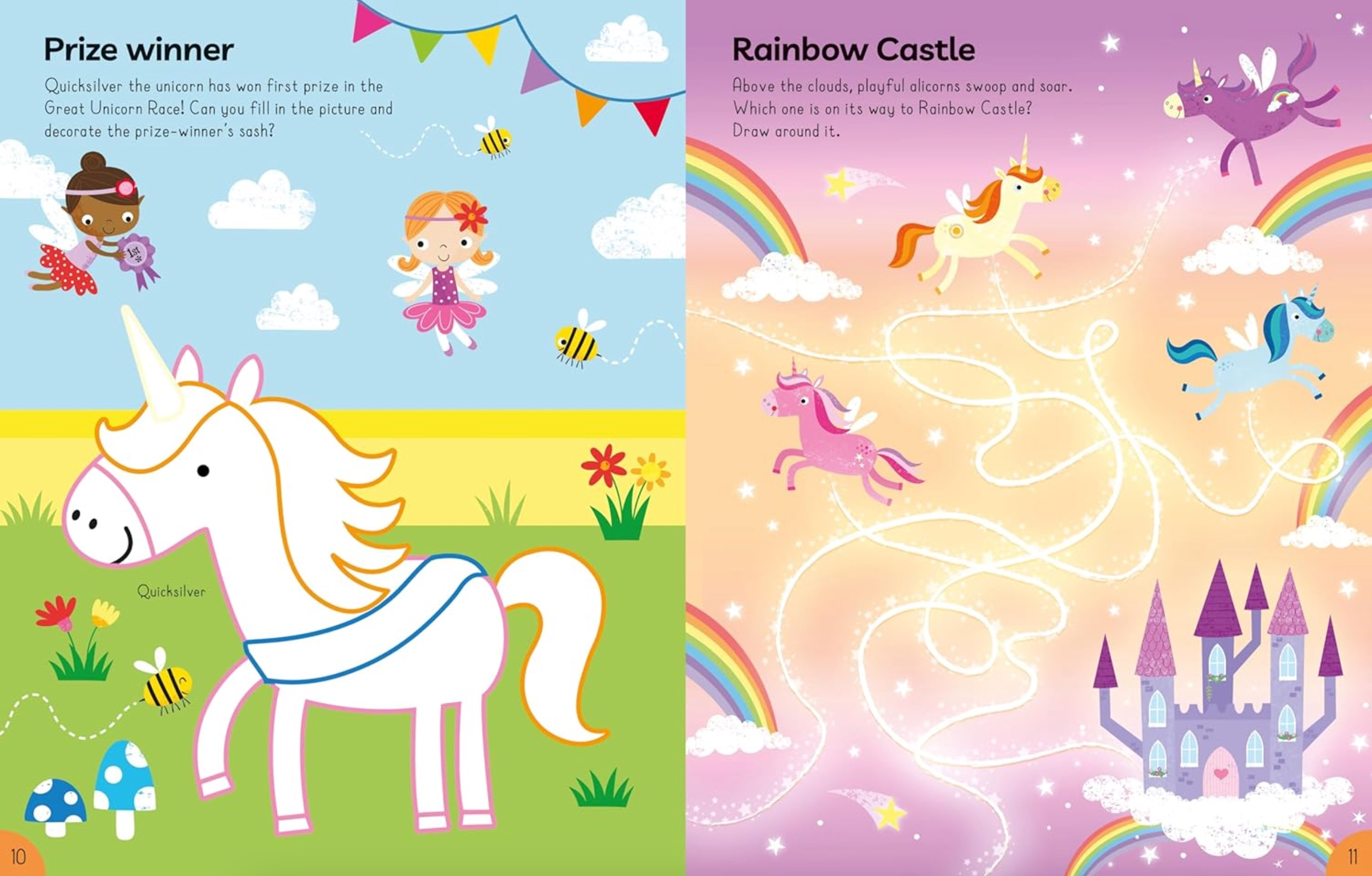 Big Activity Book Unicorns, , large