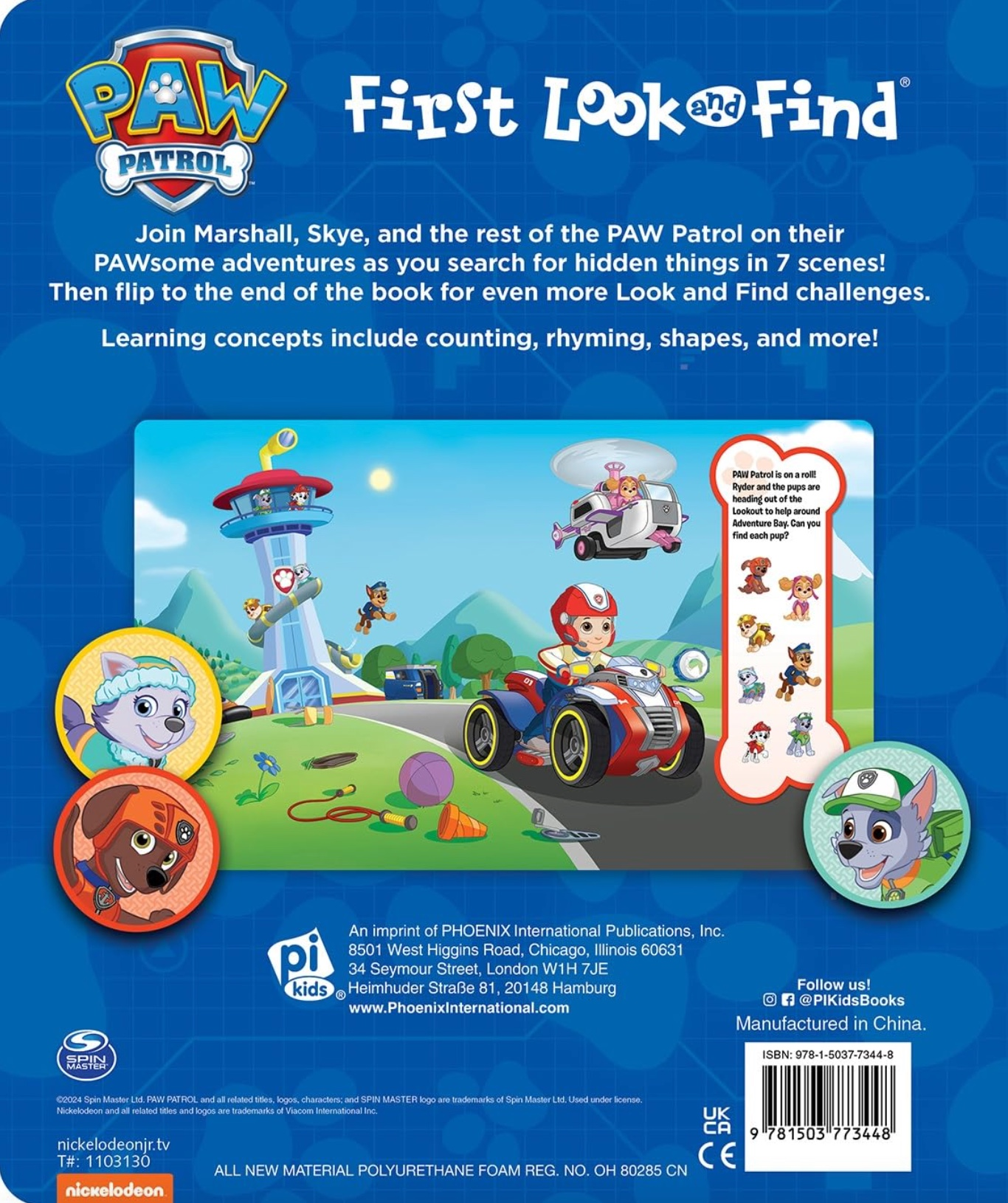 PAW Patrol First Look and Find Activity Sticker Book, , large image number 2