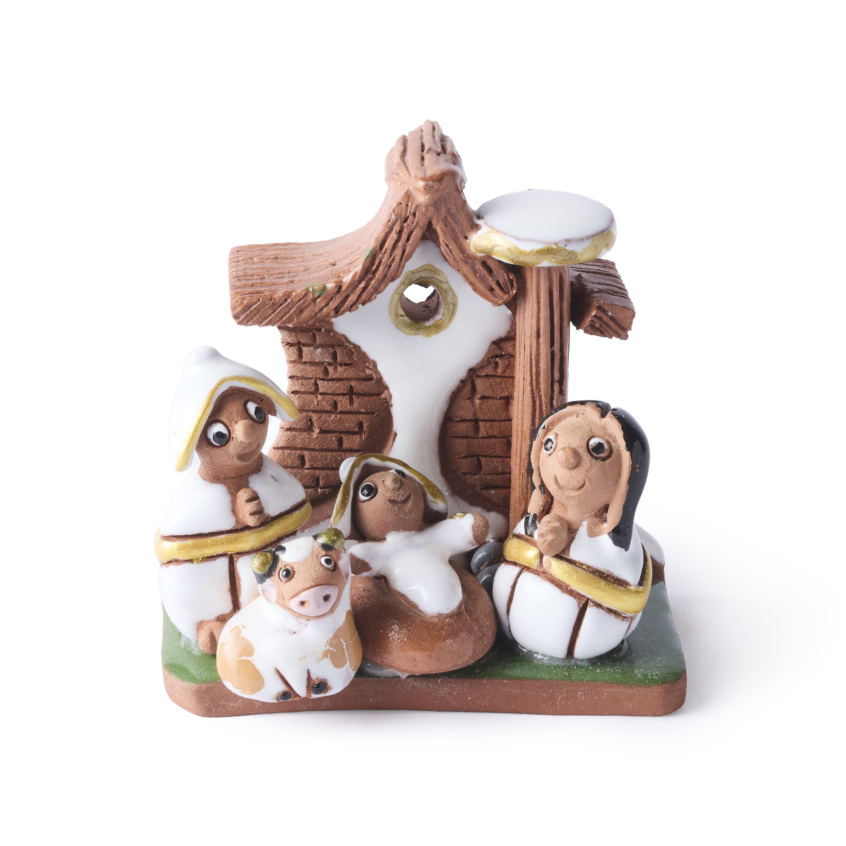 Bolivia Holy Family in Stable Nativity