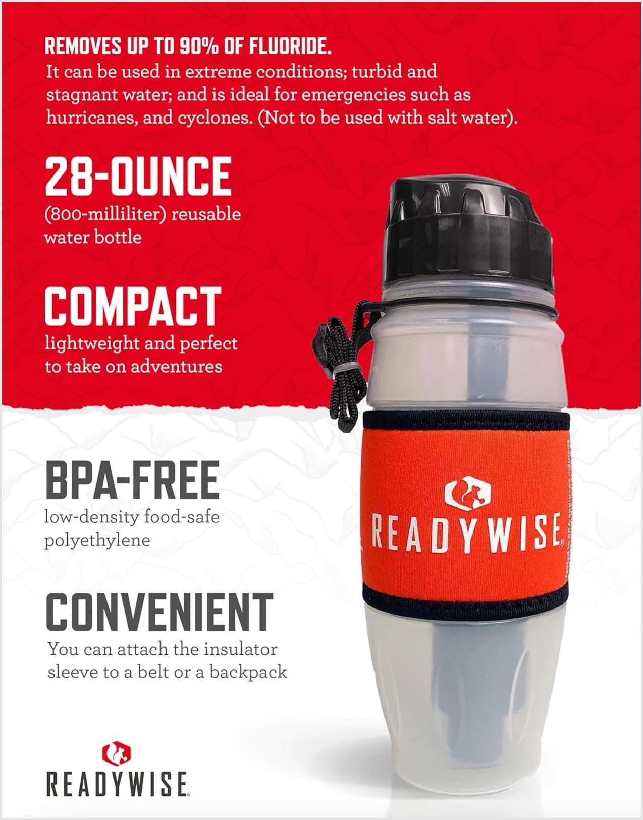 Water Filtration Bottle, , large